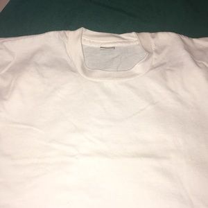 Plain white shirt
